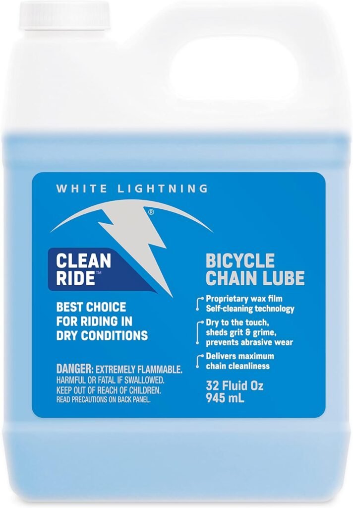 White Lightning Clean Ride - Chain Lube - Squeeze Bottle