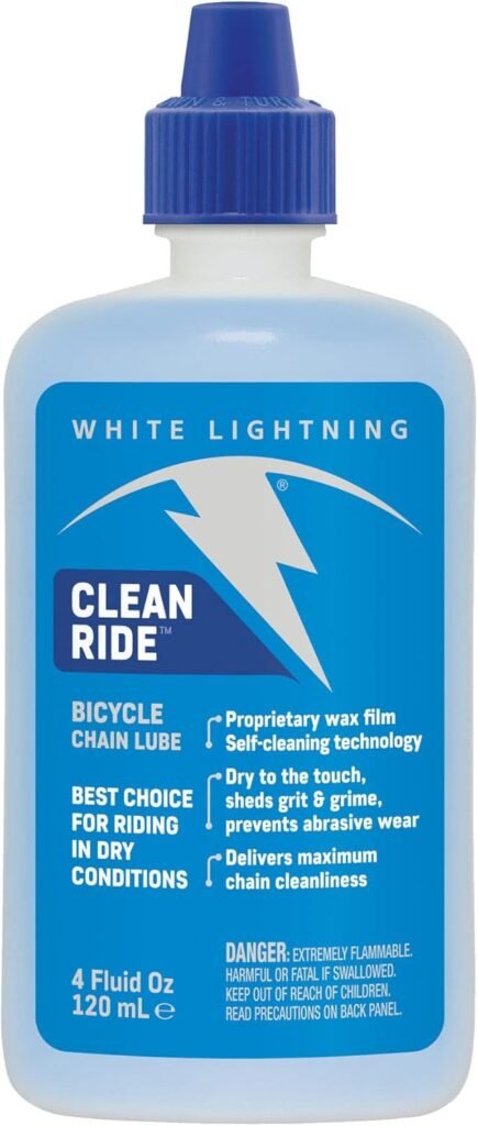 White Lightning Clean Ride - Chain Lube - Squeeze Bottle